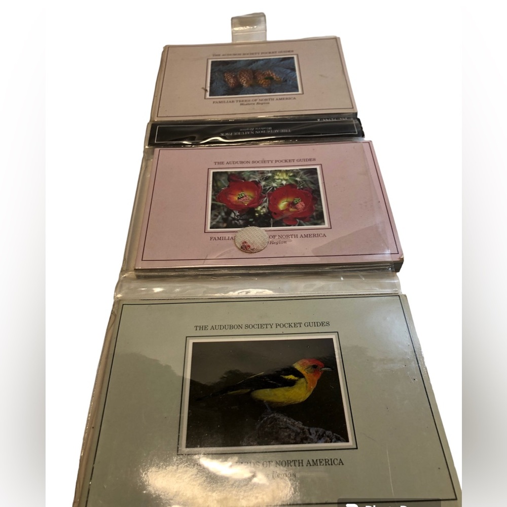 AUDUBON SOCIETY POCKET GUIDES Gift Set Western REGION/SLIP CASE By John Farrand